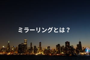 ミラーリングとは？